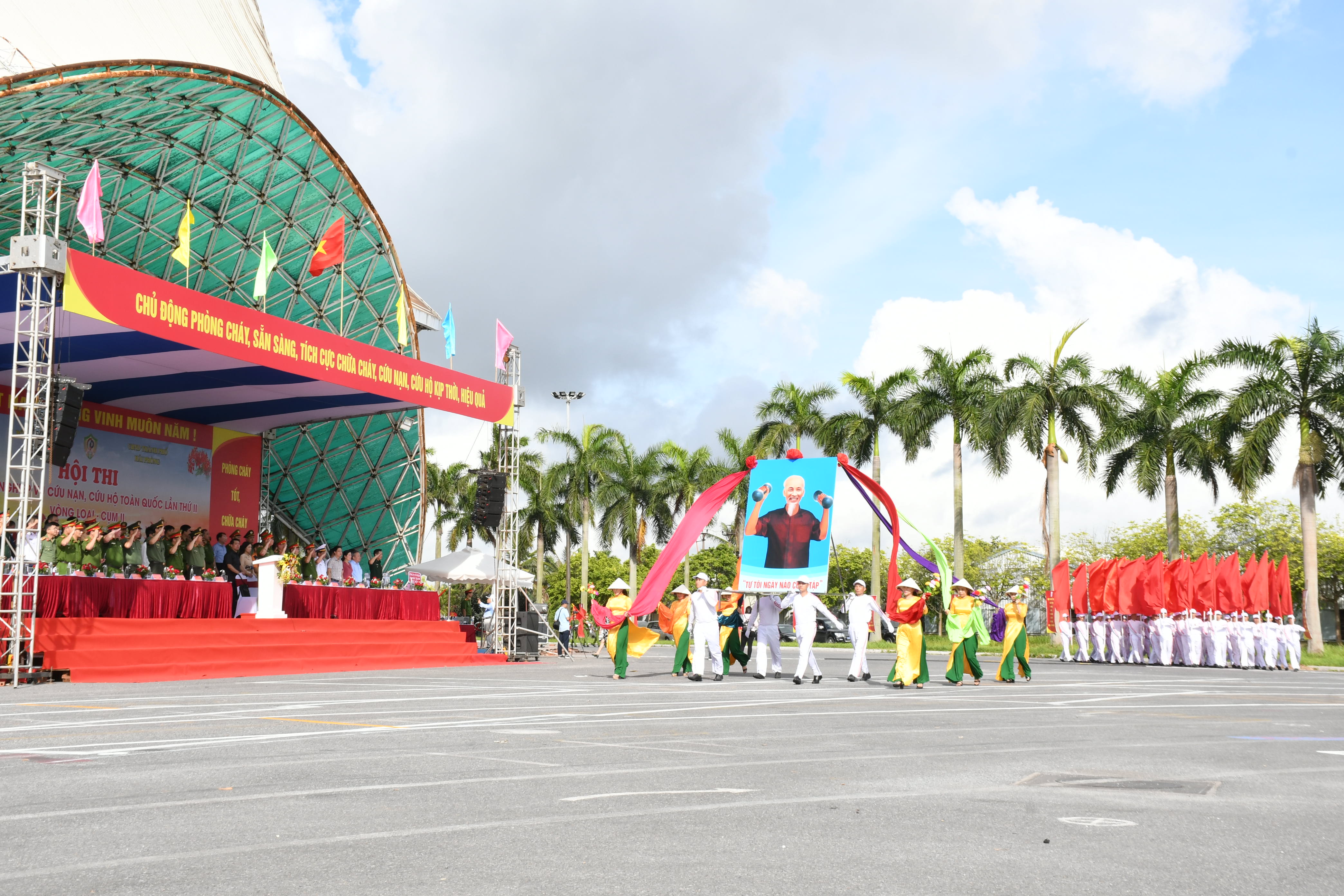 Hội thi thể thao nghiệp vụ cứu nạn, cứu hộ toàn quốc lần thứ II, Cụm thi số II: Công an Hải Phòng đạt giải Nhất toàn Đoàn